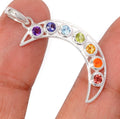 Chakra pendant 925 silver
