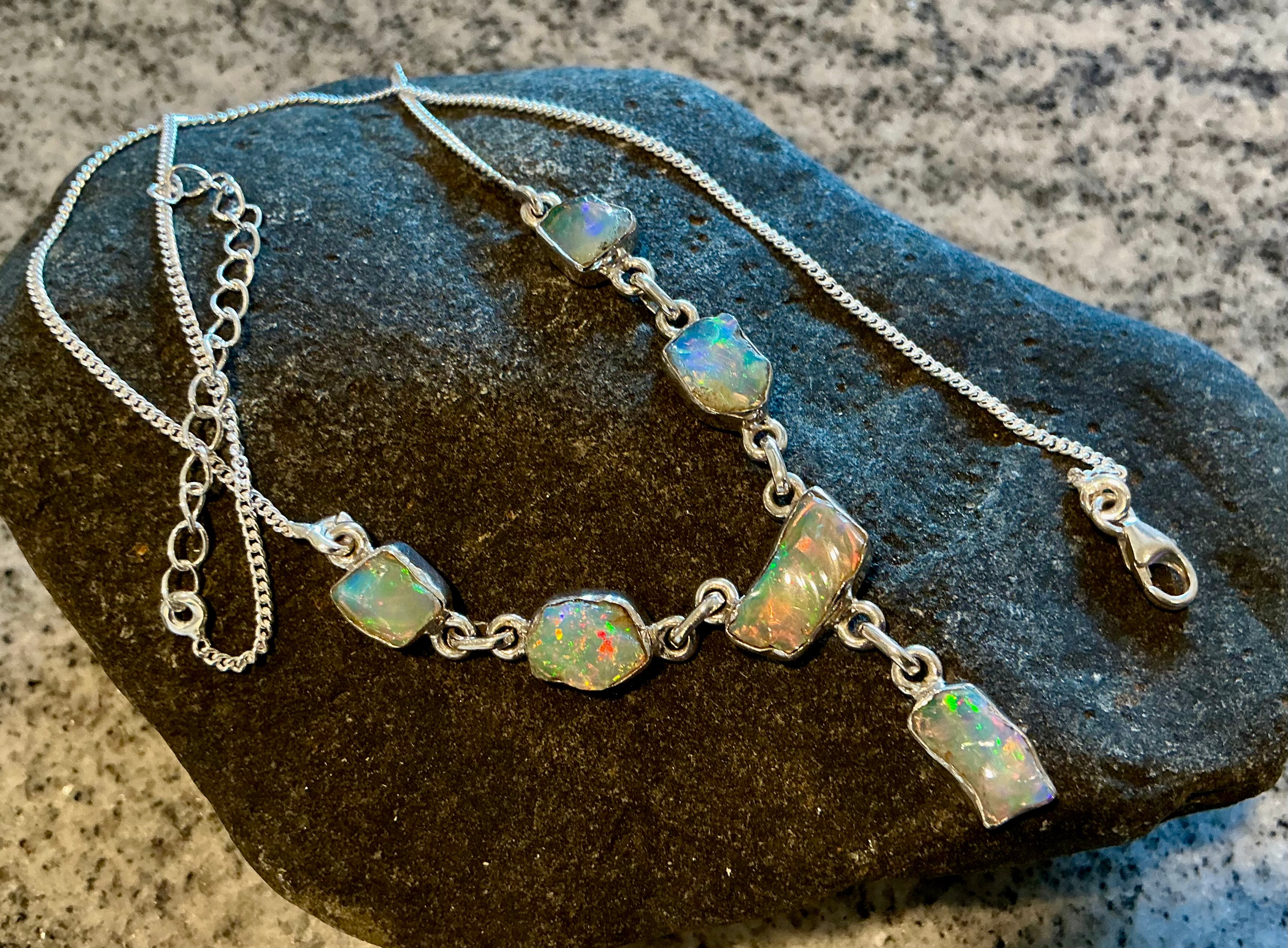 Ethiopian Opal Necklace