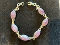 Sterling silver Kunzite bracelet